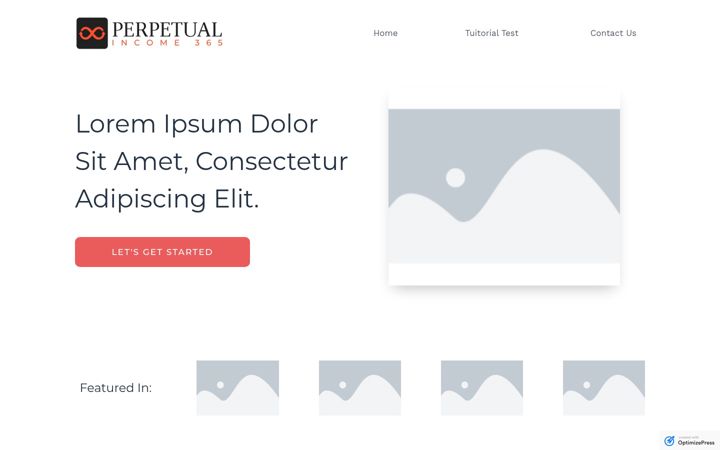 Screenshot of myperpetualsites.com