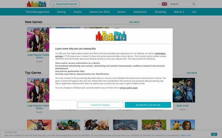 Screenshot of myplaycity.com