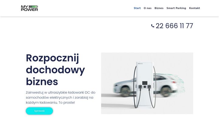 Screenshot of mypower.pl