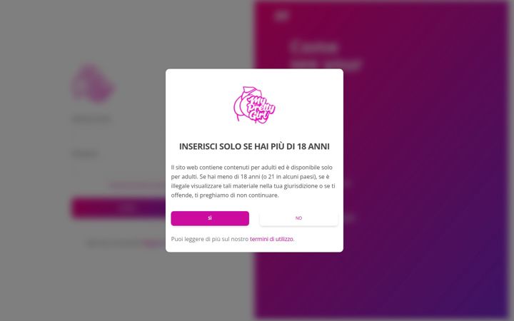 Screenshot of myprettygirl.it