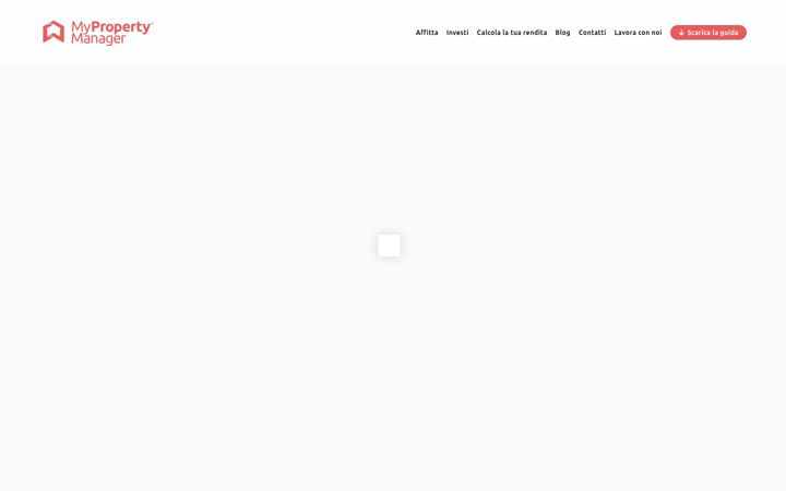 Snímek obrazovky mypropertymanager.it