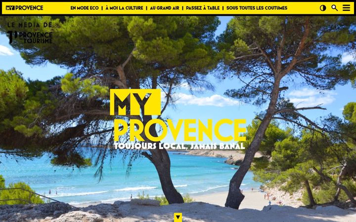 Screenshot of myprovence.fr