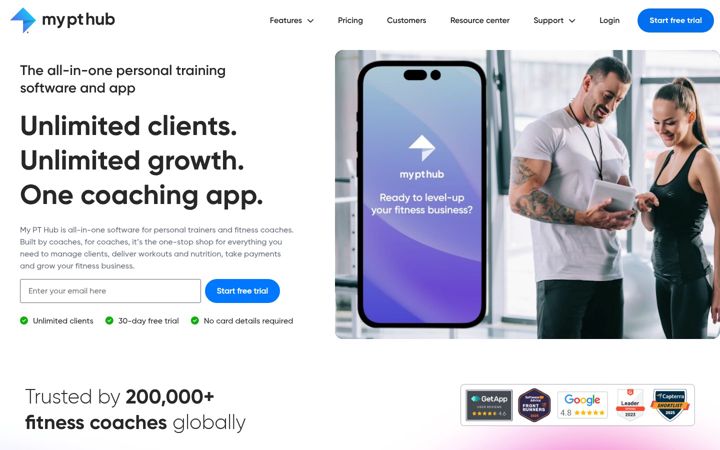 Screenshot of mypthub.net