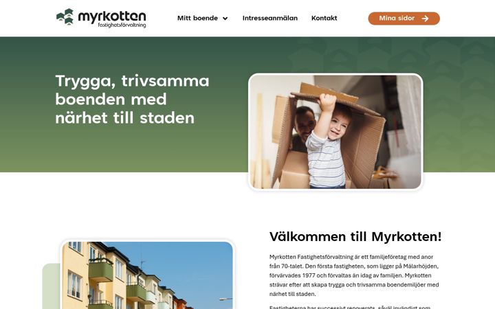 Screenshot του myrkotten.se