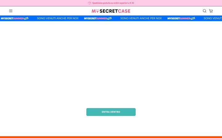 Screenshot of mysecretcase.com