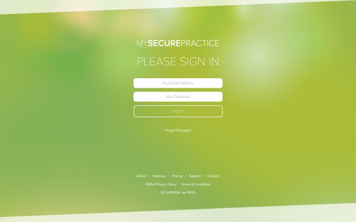 Screenshot του mysecurepractice.com