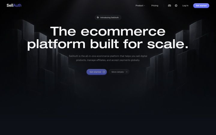Screenshot of mysellauth.com