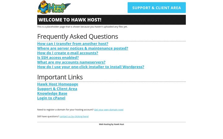 Snímek obrazovky myservers.net