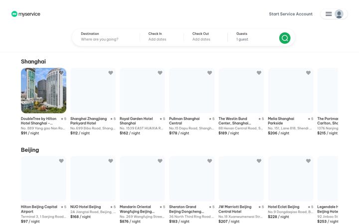 Screenshot of myservice.pk