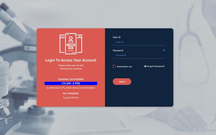 Screenshot ta' mysmartlab.co.in