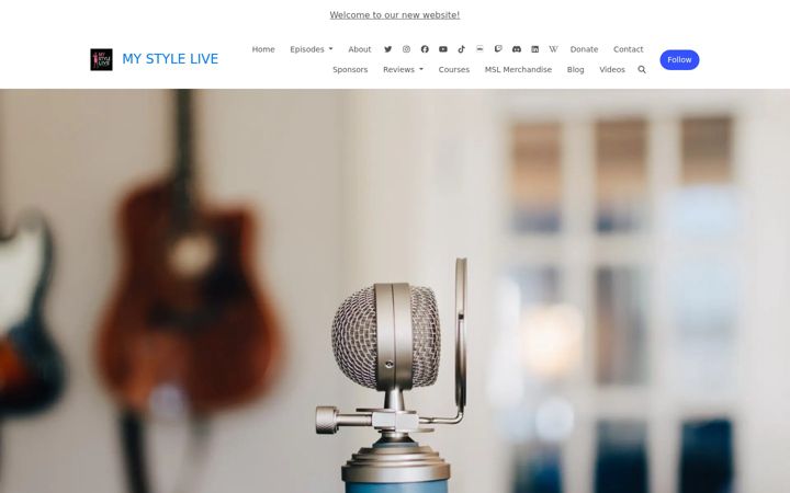 Screenshot di mystylelive.org