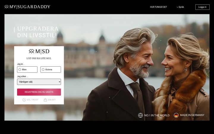 Screenshot of mysugardaddy.se