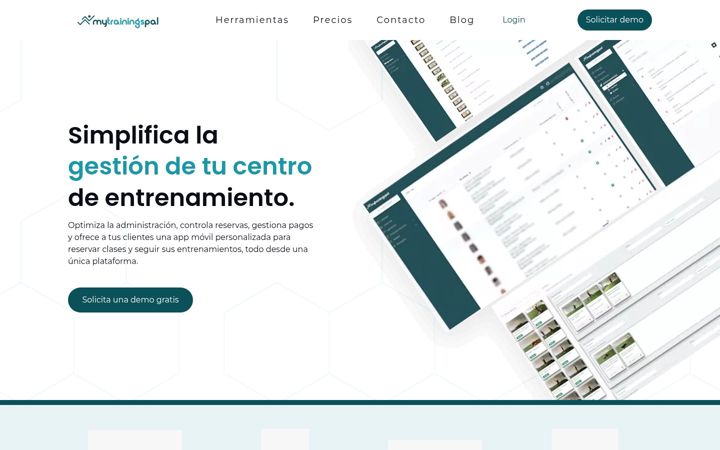Captura de ecrã de mytrainingspal.com