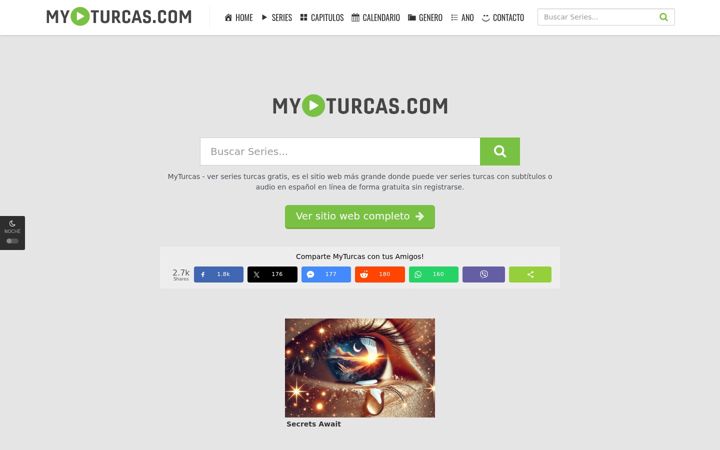 Screenshot of myturcas.com