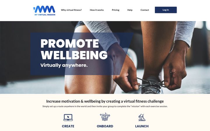 Screenshot of myvirtualmission.com