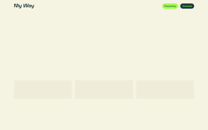 Screenshot ta' myway.app