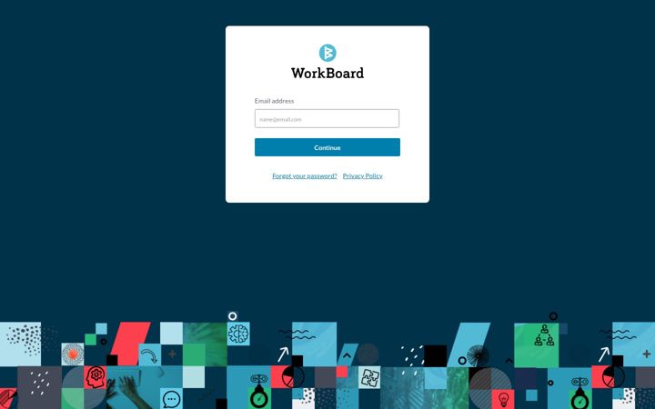 Screenshot of myworkboard.com