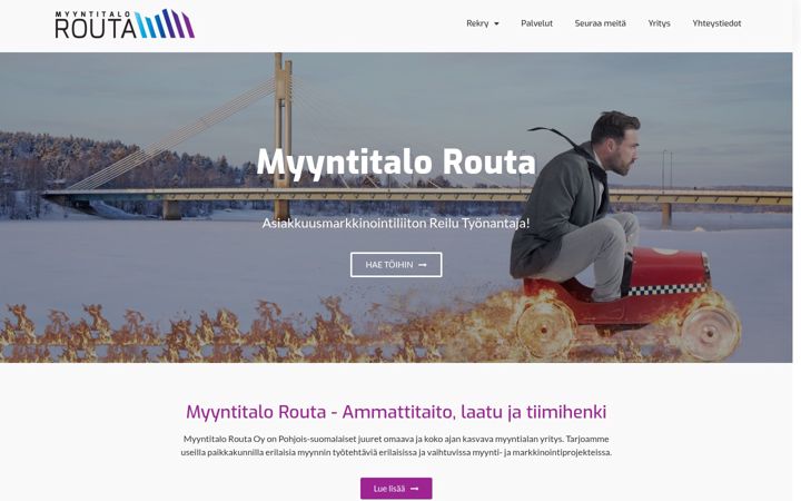 Screenshot of myyntitalorouta.fi