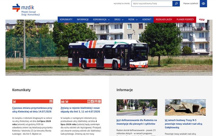 Screenshot of mzdik.pl