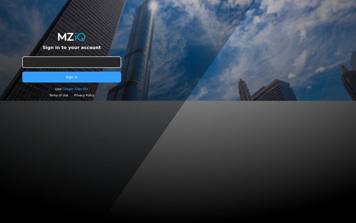 Screenshot of mziq.com