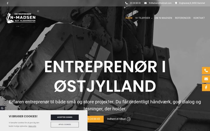 Screenshot of n-madsen.dk