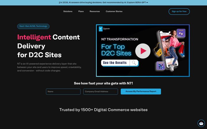 Screenshot of n7.io