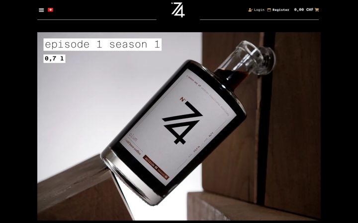 Screenshot of n74.shop
