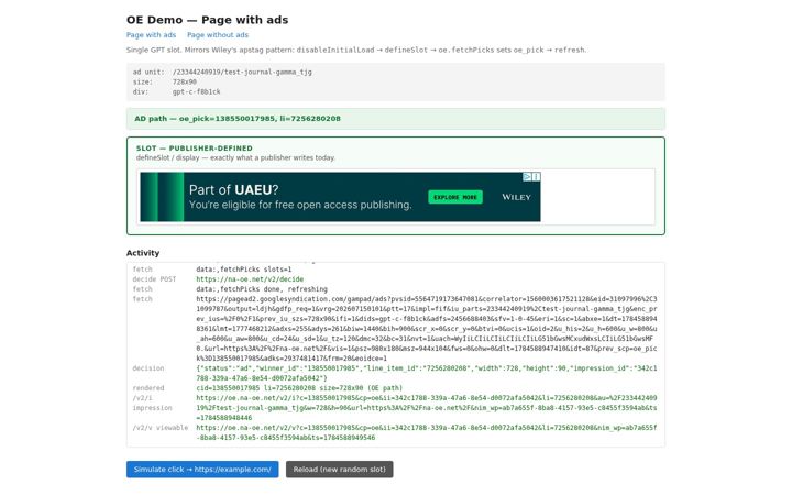 Screenshot of na-oe.net