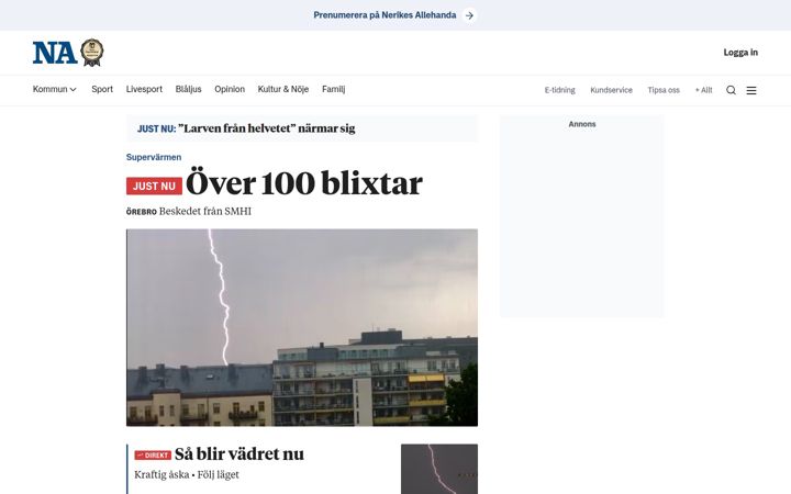 Screenshot of na.se