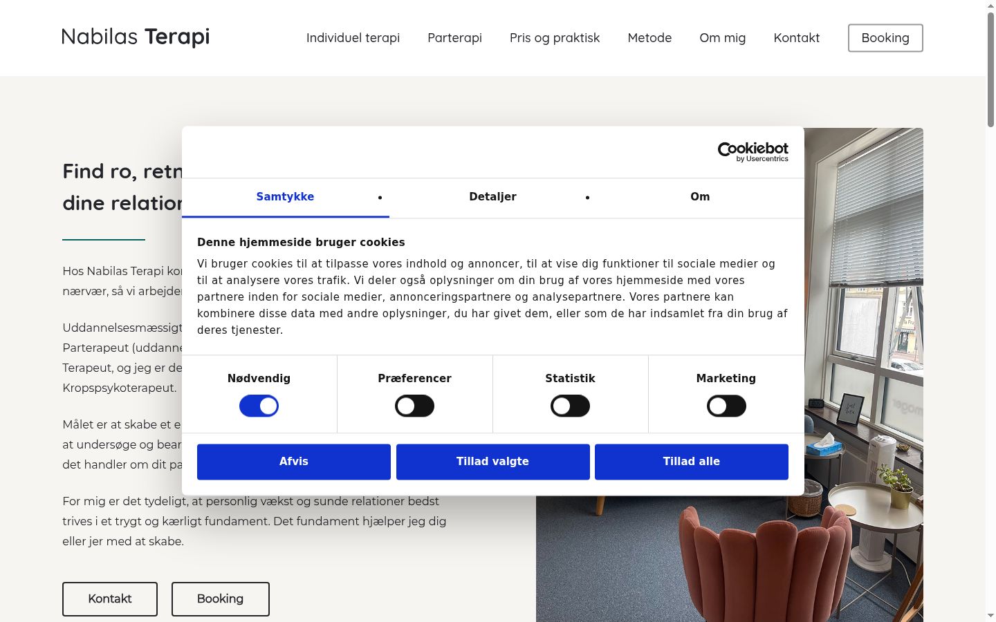 Kuvakaappaus suostumusbannerista, joka näytettiin ennen mitään vuorovaikutusta