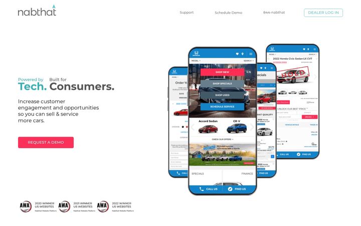 Screenshot of nabthat.com