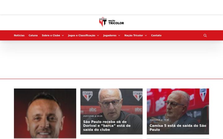 Screenshot of nacaotricolor.com