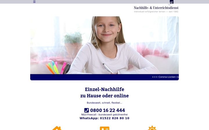 Screenshot ta' nachhilfe.com