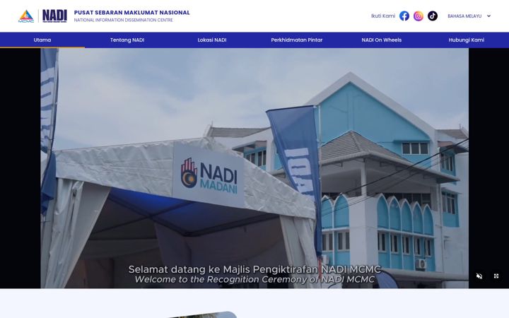 Screenshot of nadi.my