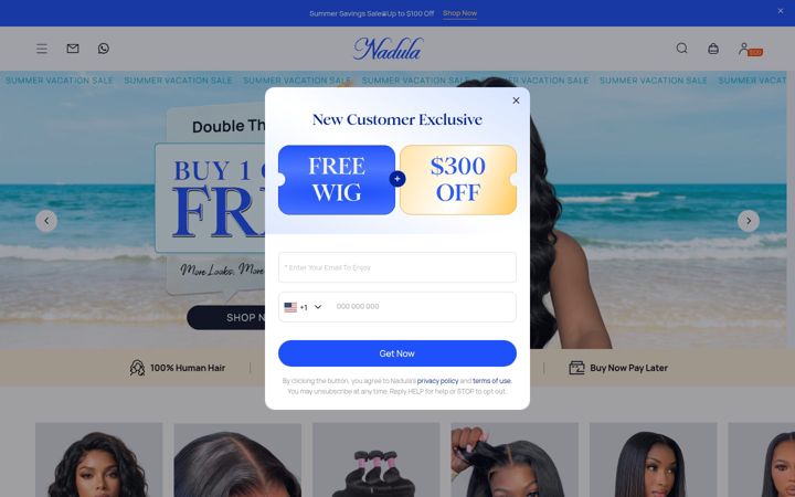 Screenshot of nadula.com