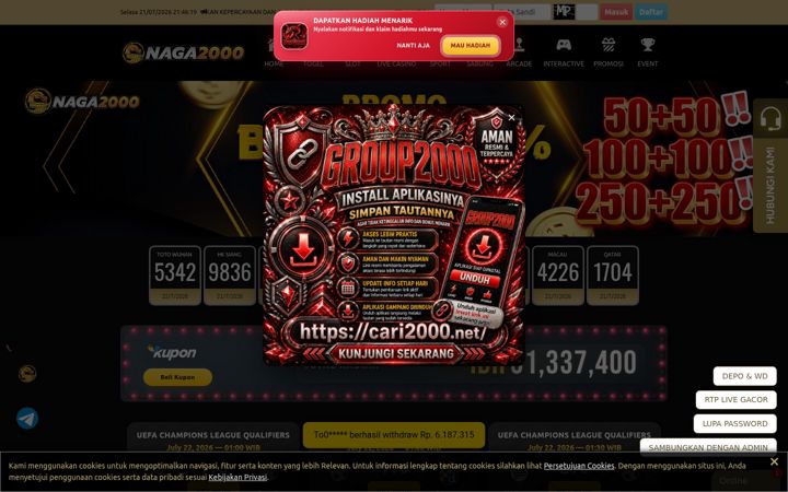 Screenshot of naga2000ec.com