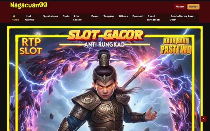 Snímek obrazovky nagacuan99.com