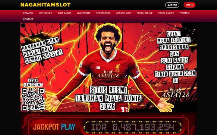 Screenshot of nagahitamslot.net