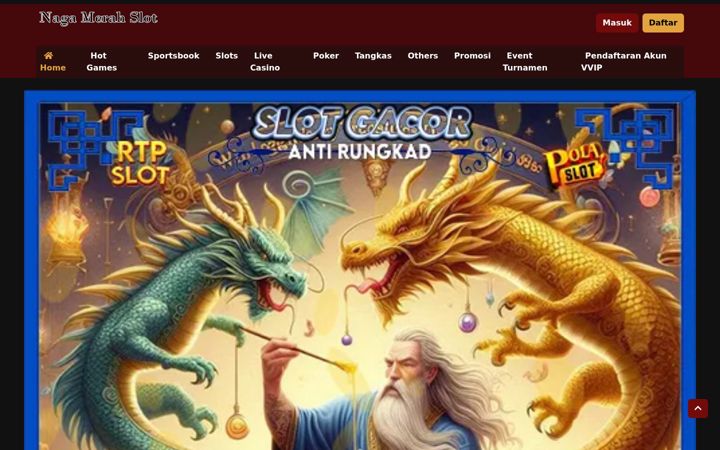 Ekraanipilt saidist nagamerahslot.com