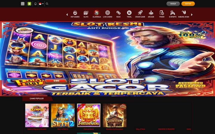Screenshot von nagaslotasia.com