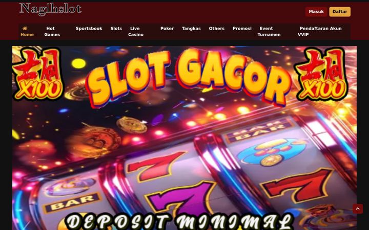 Screenshot of nagihslot.net