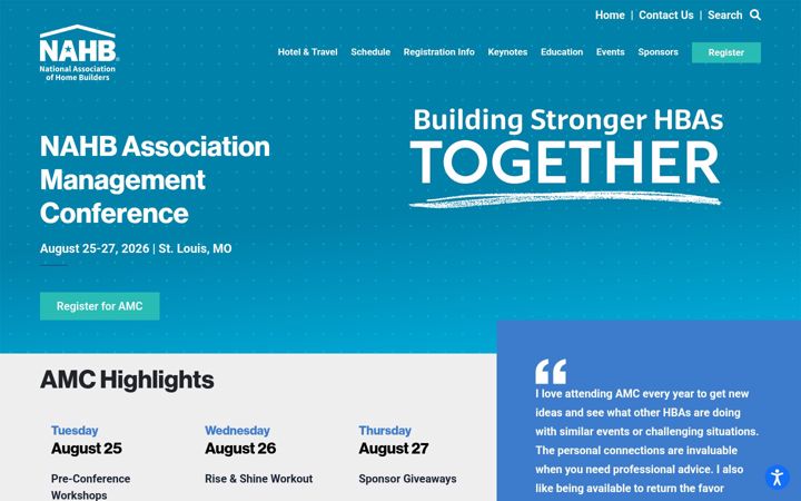Screenshot of nahbamc.org