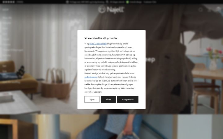 Screenshot van najell.com