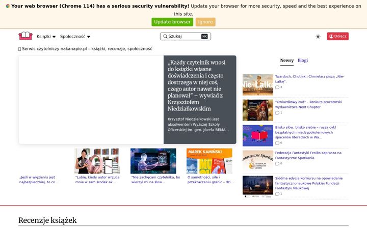 Screenshot of nakanapie.pl