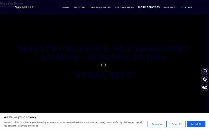 Screenshot von nakasblue.com