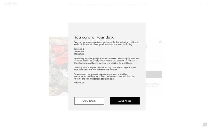 Screenshot of nakedcph.com
