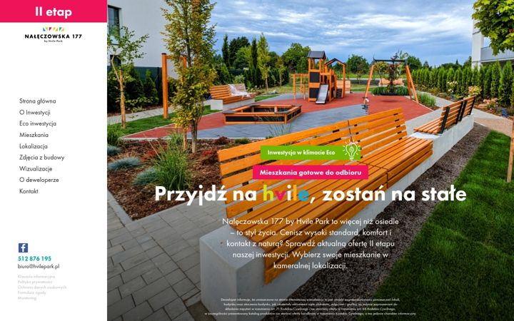 Screenshot von naleczowska177.pl