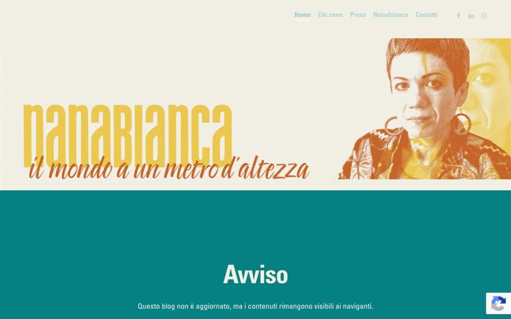 Screenshot of nanabianca.blog