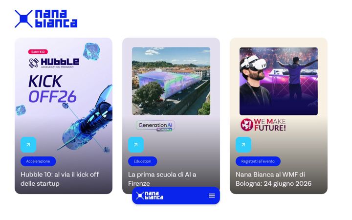 Screenshot of nanabianca.it
