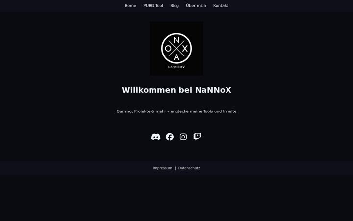 Skärmbild av nannox.org